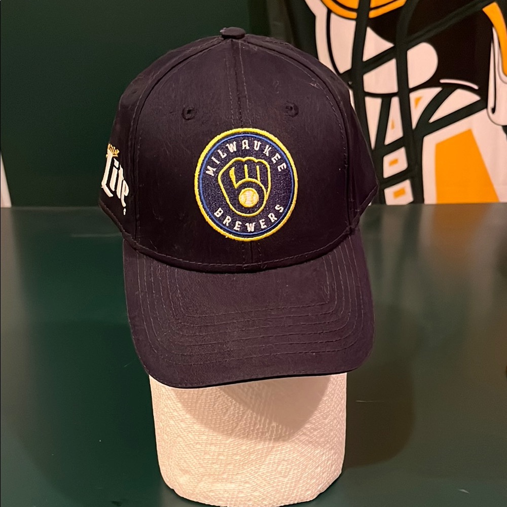 MLB Milwaukee Brewers Black Hat